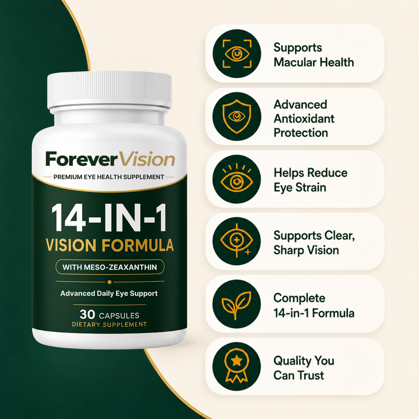 ForeverVision 14-IN-1 Advanced Eye Formula