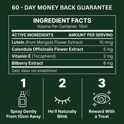 Lutein Eye Spray for Dogs