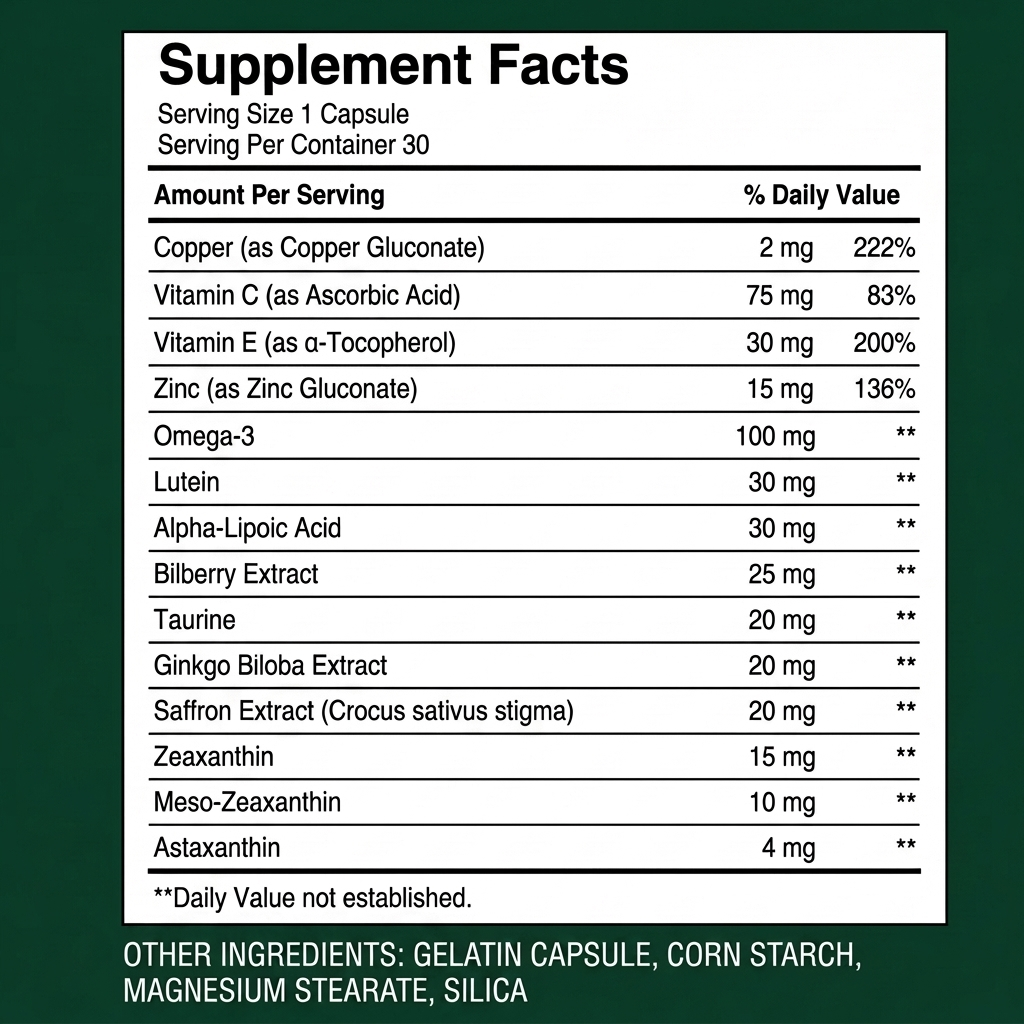 ForeverVision 14-IN-1 Advanced Eye Formula