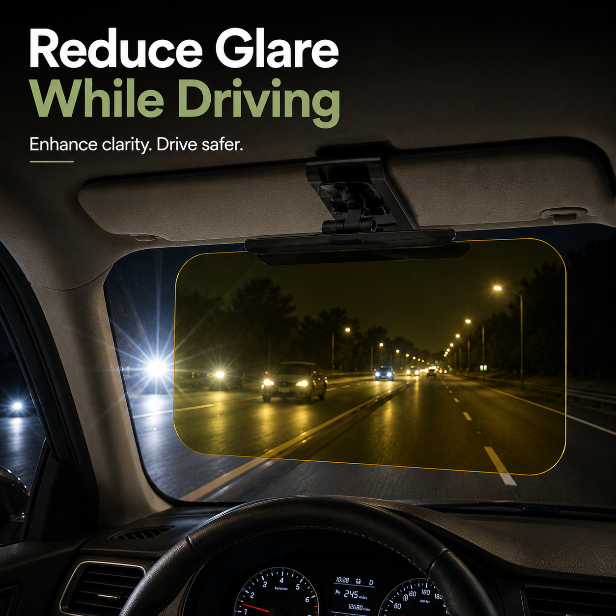 Night Driving Visor