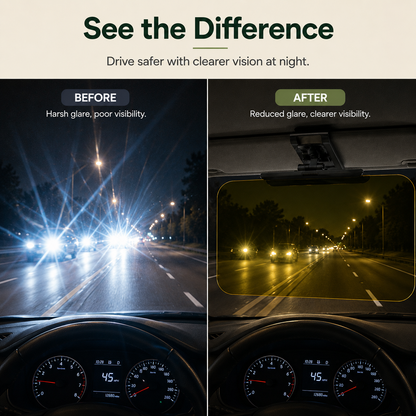 Night Driving Visor
